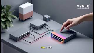 PoE Injector vs PoE Switch — Which One Should You Use? | VYNEX#technology #vynex #global #ips