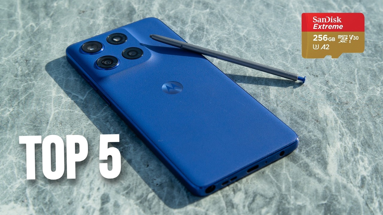 Топ-5 лучших телефонов с разъемом для карты Micro SD в 2026 году! (Бюджетные варианты)