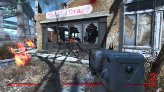 Fallout 4 - Mutant EXPLOSION FAIL!! BEST Random Funny clip!