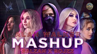 Alan Walker Mega Mashup Part 1 | Darkside x Ignite x On My Way x Lily x Alone | Salzan x RojzZ Remix