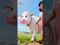 പശുവും ചെറിയ കിടാവും പാട്ട് - Cow and Little Calf Song | Nursery Rhymes for Kids | Kids | Shorts
