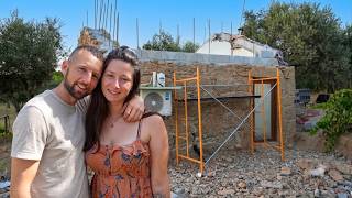 Rebuilding Off-Grid Tiny House (START of Roof)