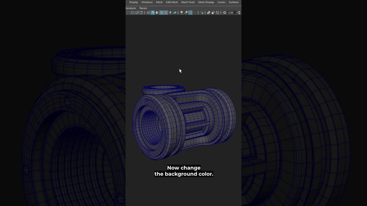 How to Render Wireframe in Arnold 