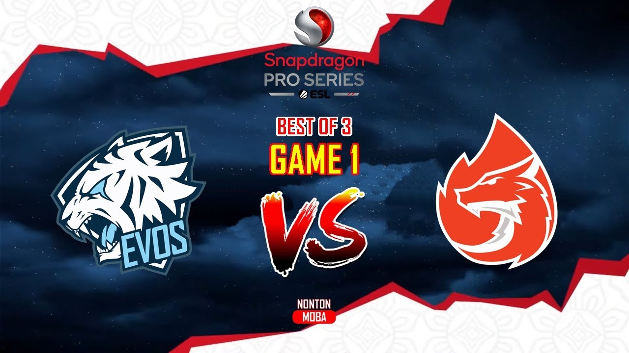 EVOS LEGENDS VS AURA FIRE - GAME 1 | EVOS VS AURA | SNAPDRAGON PRO SERIES SEASON 3 SEA - GROUP B