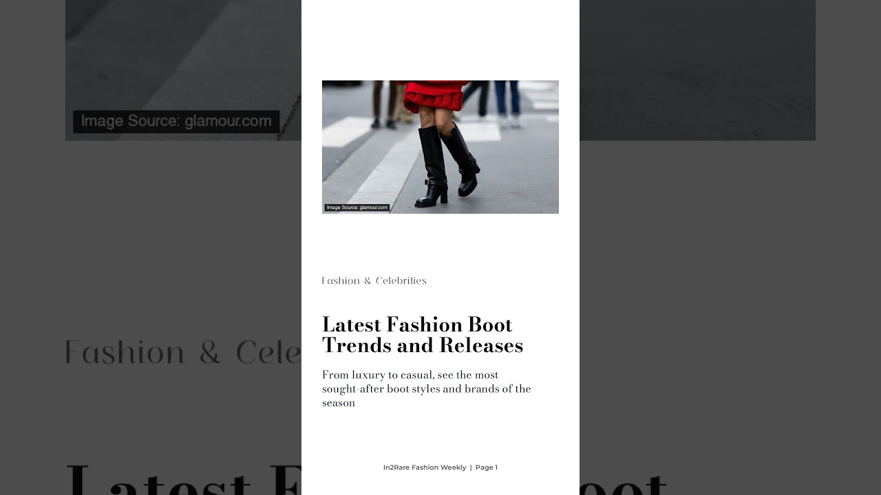 Fashion News Weekly Updates 