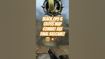 This #blackops6 CROSS MAP COMBAT AXE FINAL KILLCAM is INSANE! 🤯💥🪓 #bo6 #callofduty @ICEDWOLF140