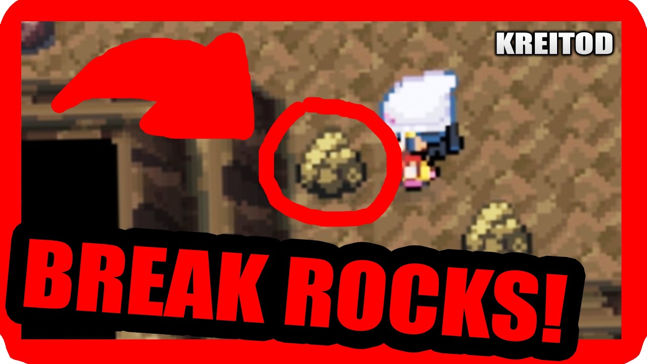 Pokemon Balancing Rocks 🪨 HOW to BREAK ROCKS in POKÉMON DIAMOND, PEARL & PLATINUM! (HM ROCK ...