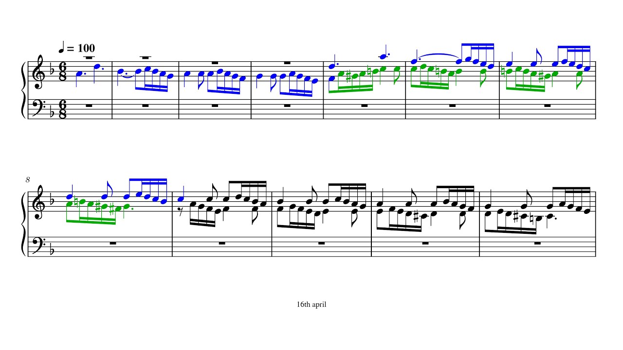 Fugue in D minor | Original Composition