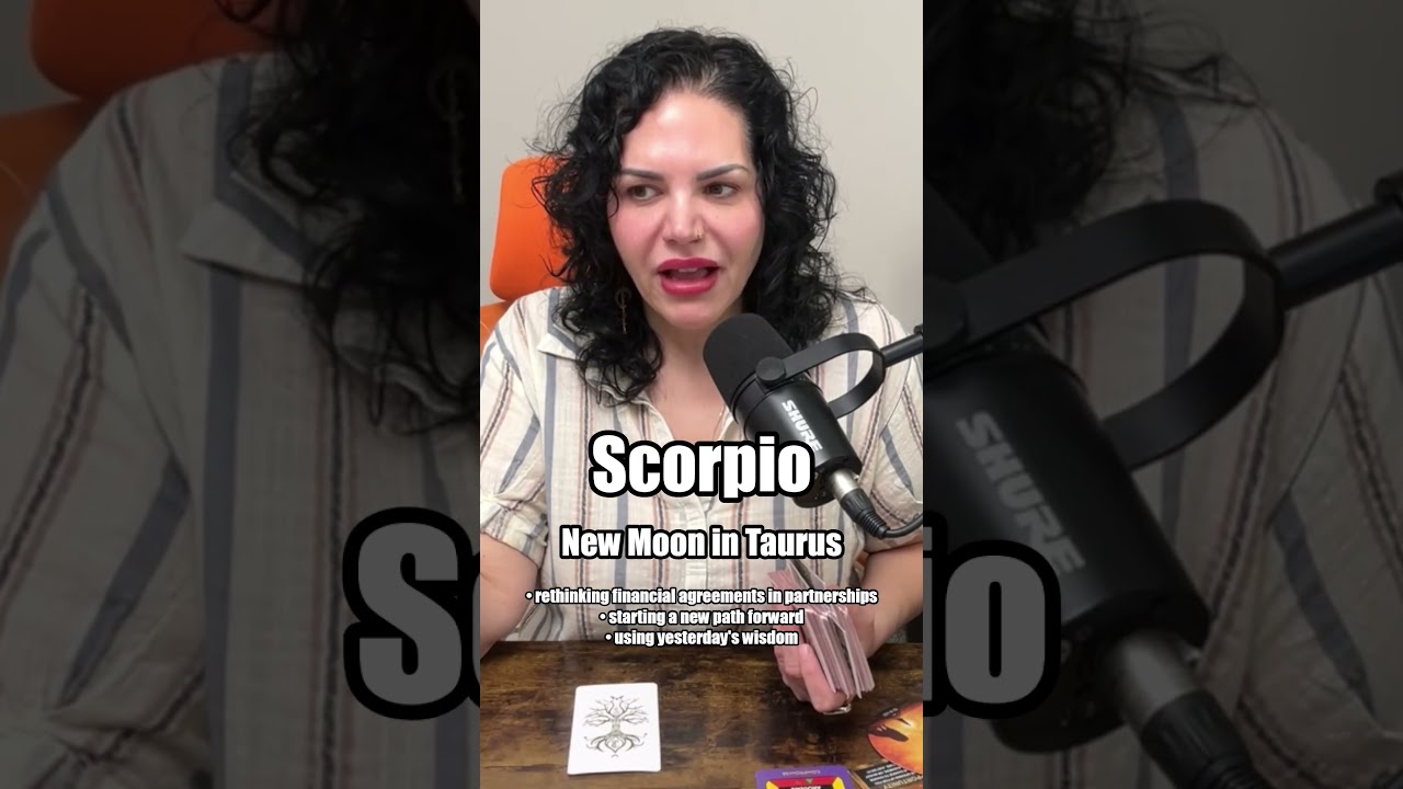 Scorpio, Don't Miss the New Moon in Taurus
