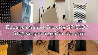 Recensione del Gravity SP 3102 - Stativo per monitor da studio