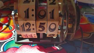 Repaired motor to a 1933 Pennwood Numechron prototype 306 digital clock