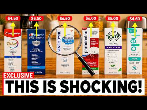 Investigated 10 US Toothpaste Brands (Only 4 Are Actually Safe)