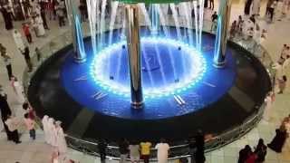 Rashid Mall new fountain نافورة الراشد مول الجديدة
