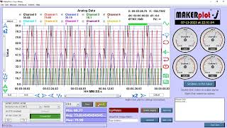 MakerPlot-J Microcontroller DAQ Software Part 1- Introduction to Use