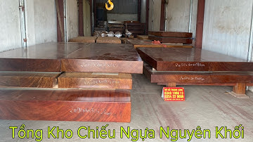 🔴Kho Chiếu Ngựa Nguyên Khối gỗ Cẩm Hồng - Lim - Gõ Đỏ - Đinh Hương... | Đồ Gỗ Thanh Long