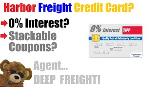 Harbor Freight Credit Card? (Plus HF Brands that you can use a Super Coupon with)