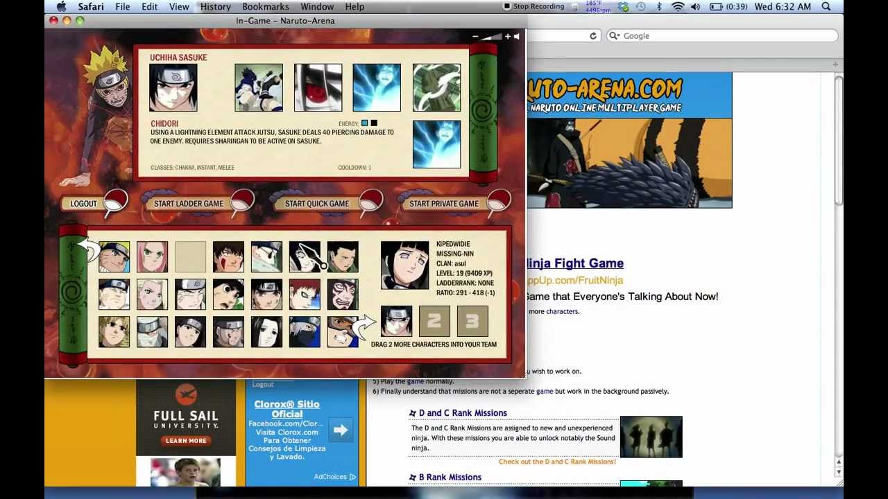 Tutorial - Naruto-Arena With Kipedwidie