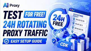 Test A1proxy for Free! Claim 24H Rotating Proxy Traffic & Easy Setup Guide