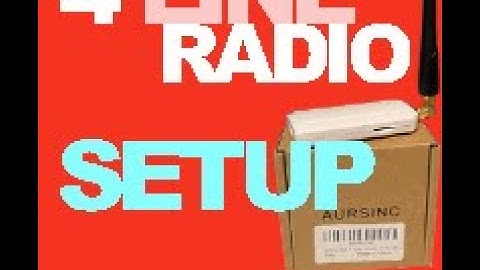 GMRS 4-LINE RADIO NODE SETUP #gmrs #radio #ham