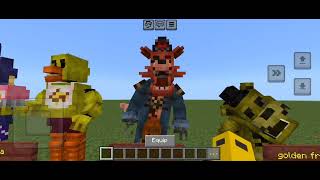 fnaf/addon MCPE in game screenshot 2