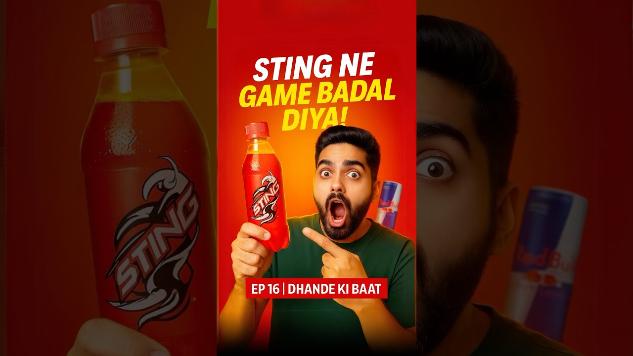 Sting Is Ruling Energy Drink Market In India! 
