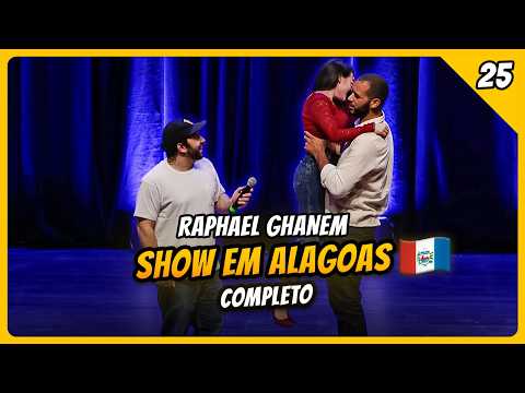 SHOW COMPLETO RAPHAEL GHANEM EM MACEIÓ EP. 02 MASSOTERAPEUTA, UM BOLO, SOLTEIRAS, SOLTEIROS E CASAIS