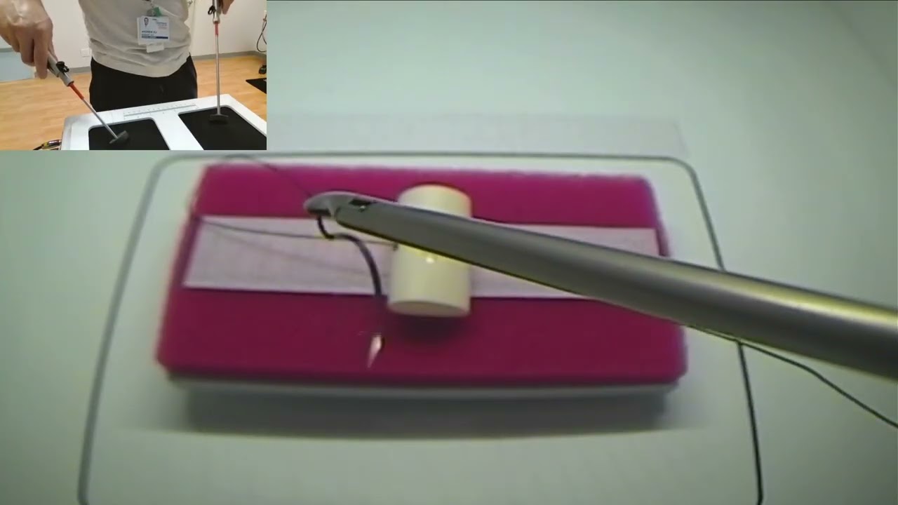 Fundamentals of Laparoscopic Surgery (FLS) Tips and Tricks Task 4 Suture with extracorporeal knot