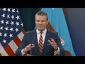 Full Pentagon briefing after Iran opens fire on ships in the Strait of Hormuz