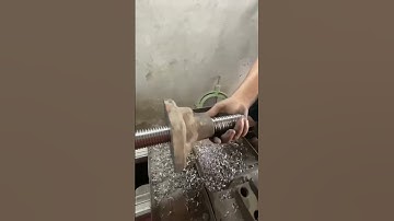Smooth working of Lead screw with C.I. nut . #shorts