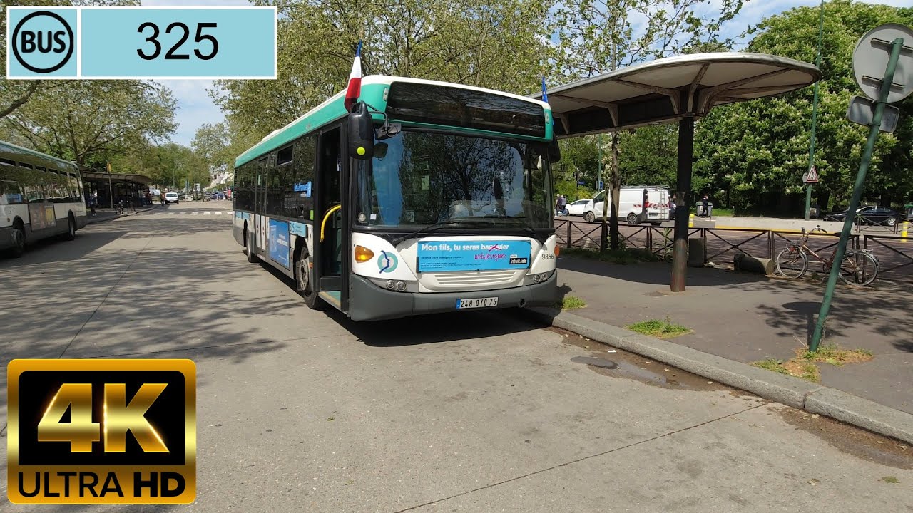 Bus 325 - Château de Vincennes - Quai de la Gare