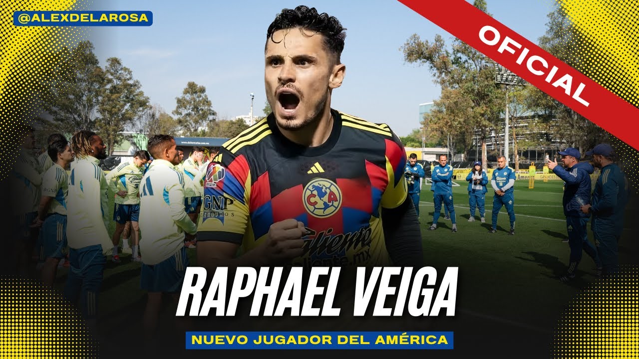 🚨 ¡YA ES OFICIAL! Raphael Veiga FIRMA con el América 🦅✍️ El BOMBAZO del Clausura 2026