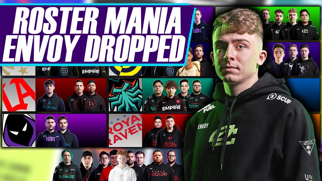 ENVOY Dropped by OpTic | Where Does OpTic Go From Here? CDL Roster ...