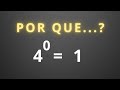 O SEGREDO - Por Que TODO Número Elevado a ZERO 1 (Explicação Simples)