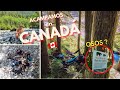 ACAMPANDO en CANADÁ 🇨🇦 |CUIDADO con los OSOS ‼️| MEXICANO en VANCOUVER 🏔