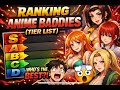 Ranking Anime Baddies! (Tier List)