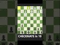 BEST CHECKMATE IN 10