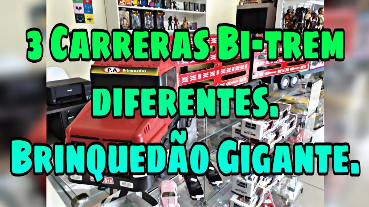 Carreta Bitrem Scania Bau Madeira Brinquedo 7eixo Cocacola