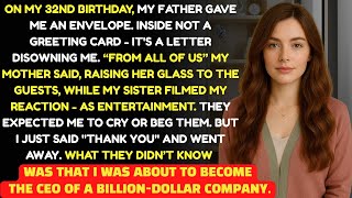 My Parents Disowned Me On My Birthday — I Responded By Becoming A Billion-Dollar CEO. Wealth