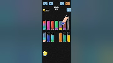 water color sort level 1645 walkthrough solution IOS/android #playstationtrophy #soccerskills