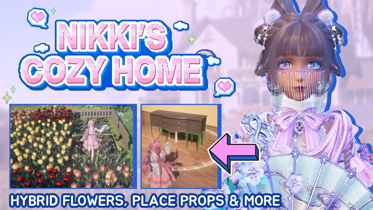 HOUSE FULL Customization, PLACE PROPS, Flower Hybrids? Stacking Furniture & More 😏