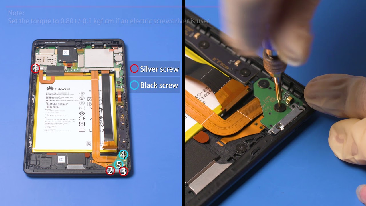HUAWEI MediaPad M5 lite&HONOR MediaPad 5 8 inch Jordan2Disassembly