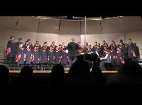 Platte County High School Men's Choir - Think On Me