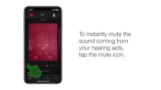How to adjust volume of your Resound Hearing Aids using your mobile phone. screenshot 5