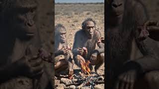 Would You Share Your Last Food? Life 1 Million Years Ago #survival #prehistory