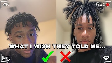 STARTER LOCS DO’S and DONT’s | HELPFUL ADVICE