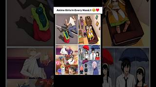 Anime Girls In Every Mood.!!😂❤️ // #shorts#anime