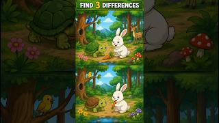 🧠 Find #3 difference | 99% Public Fail This Puzzle | Only for Genius people