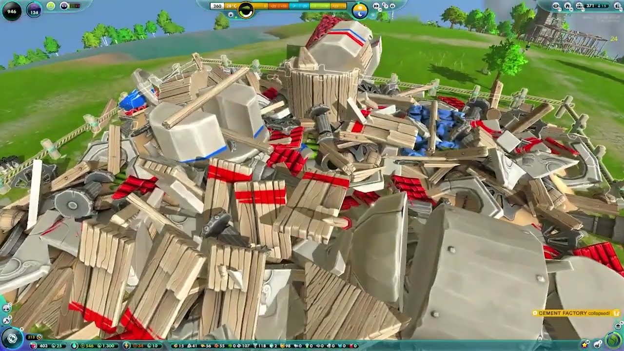 Choosing Wind Energy in Universim; GAMING