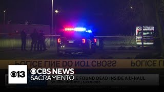 Sacramento police nvestigate after 2 bodies found in U-Haul at light rail station