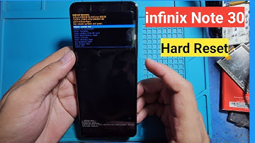 Infinix Note 30 Hard Reset / Infinix x6833b Hard Reset
